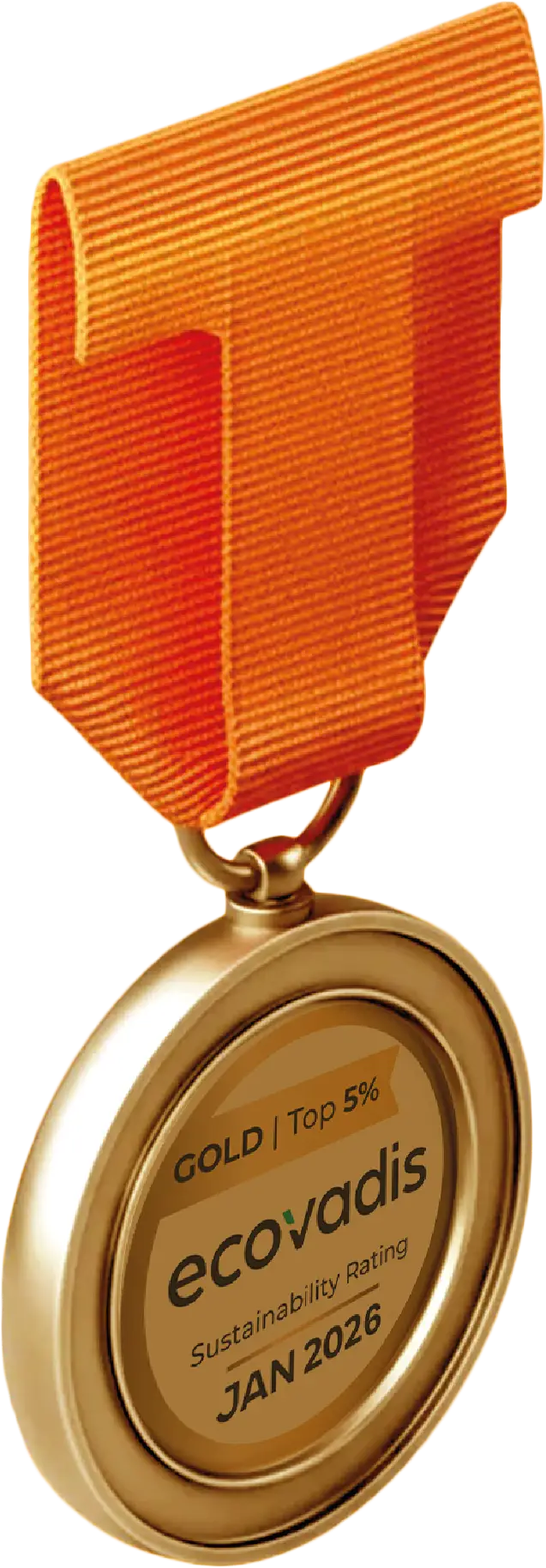 medalla ecovadis oro